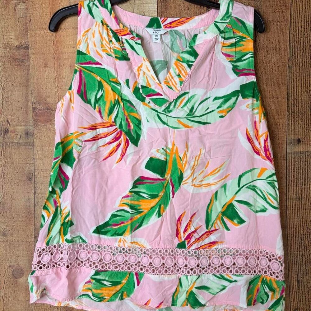 Crown-ivy Women's multi Blouse
